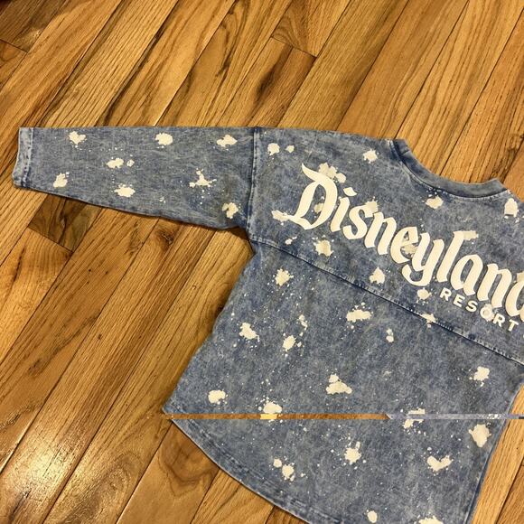 Disney Parks Disneyland Exclusive Denim Bleach Spirit Jersey Youth M (7/8) - Picture 10 of 10